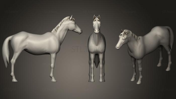 3D модель Анимированная лошадь (STL)